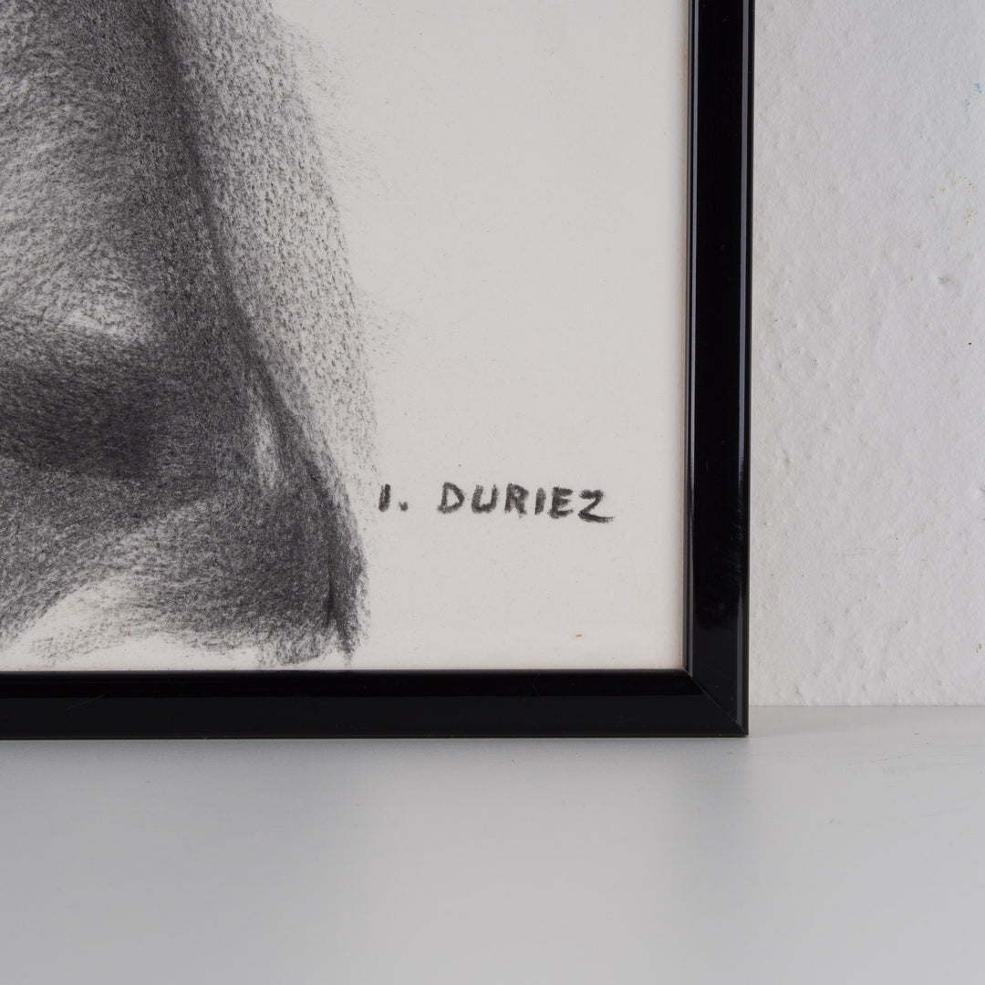 Irénée Duriez – Drawing of a nude woman