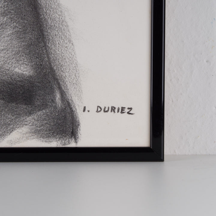 Irénée Duriez – Drawing of a nude woman