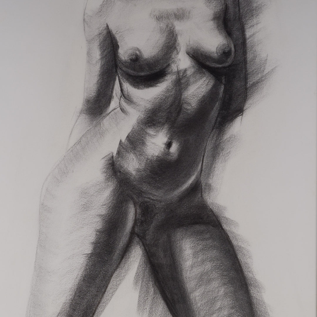 Irénée Duriez – Drawing of a nude woman