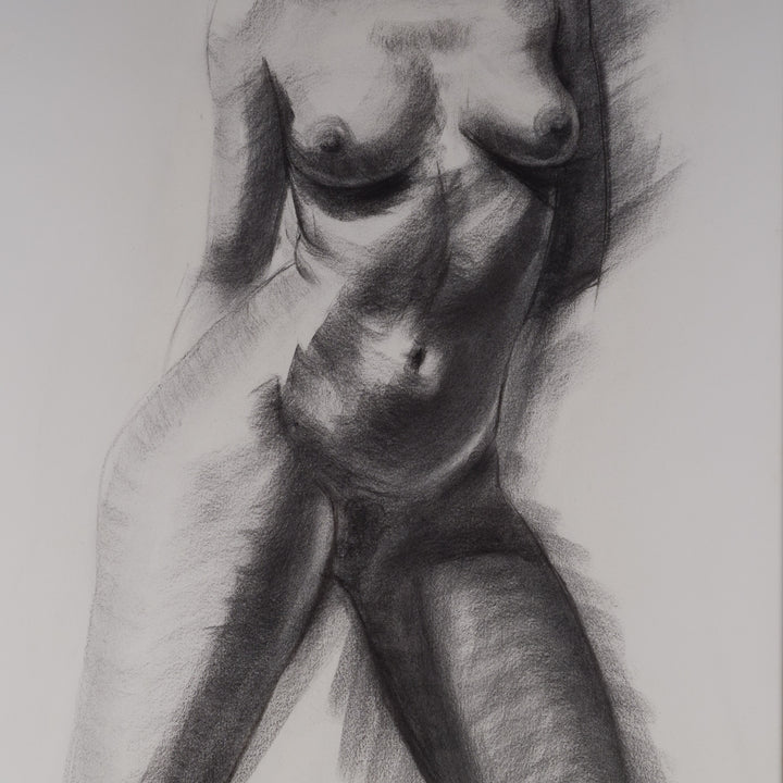 Irénée Duriez – Drawing of a nude woman