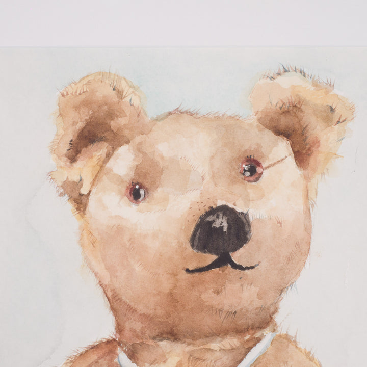 Super beautiful watercolor of a bear