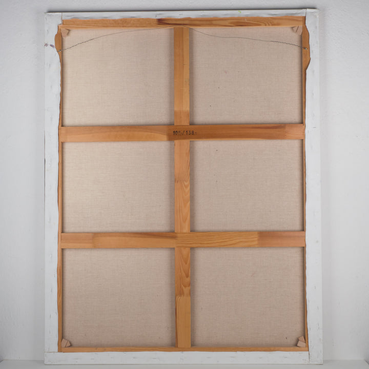 Expressief Portret door Piet Lemahieu – 108 × 138 × 2,5 cm