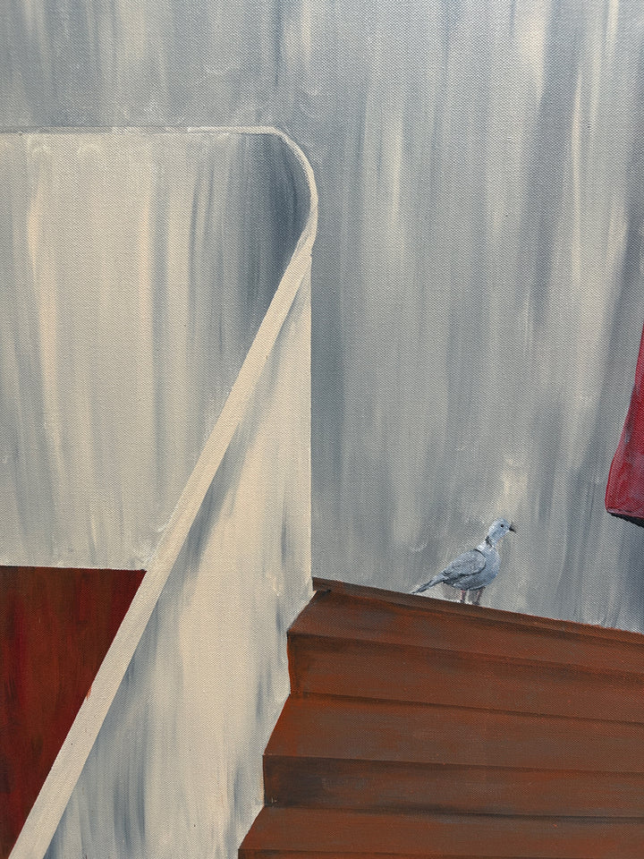 Schilderij "Silent Encounter" – 120 x 100 cm | Atelier S.