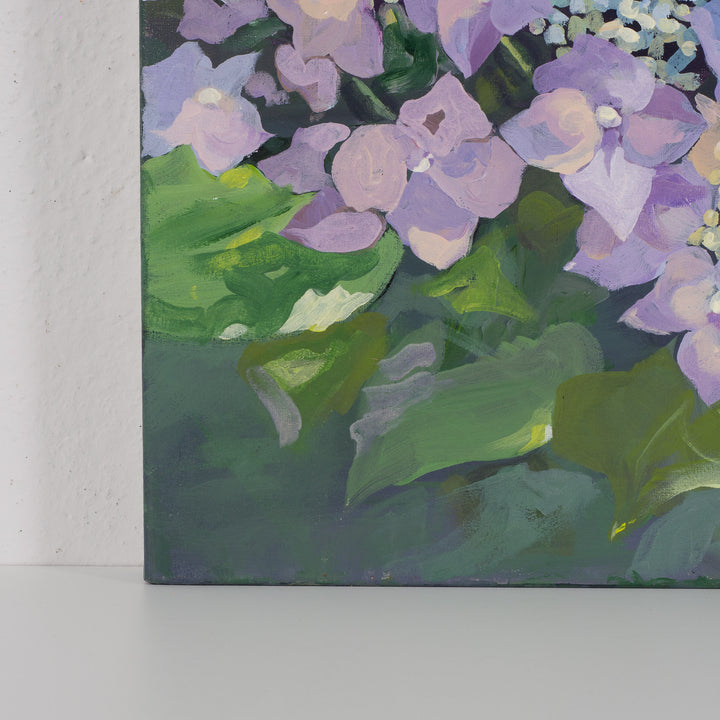 'Les Hydrangeas' by Ghislaine Deschuyteneer