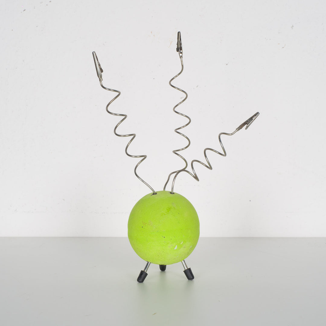 Photo holder in neon green