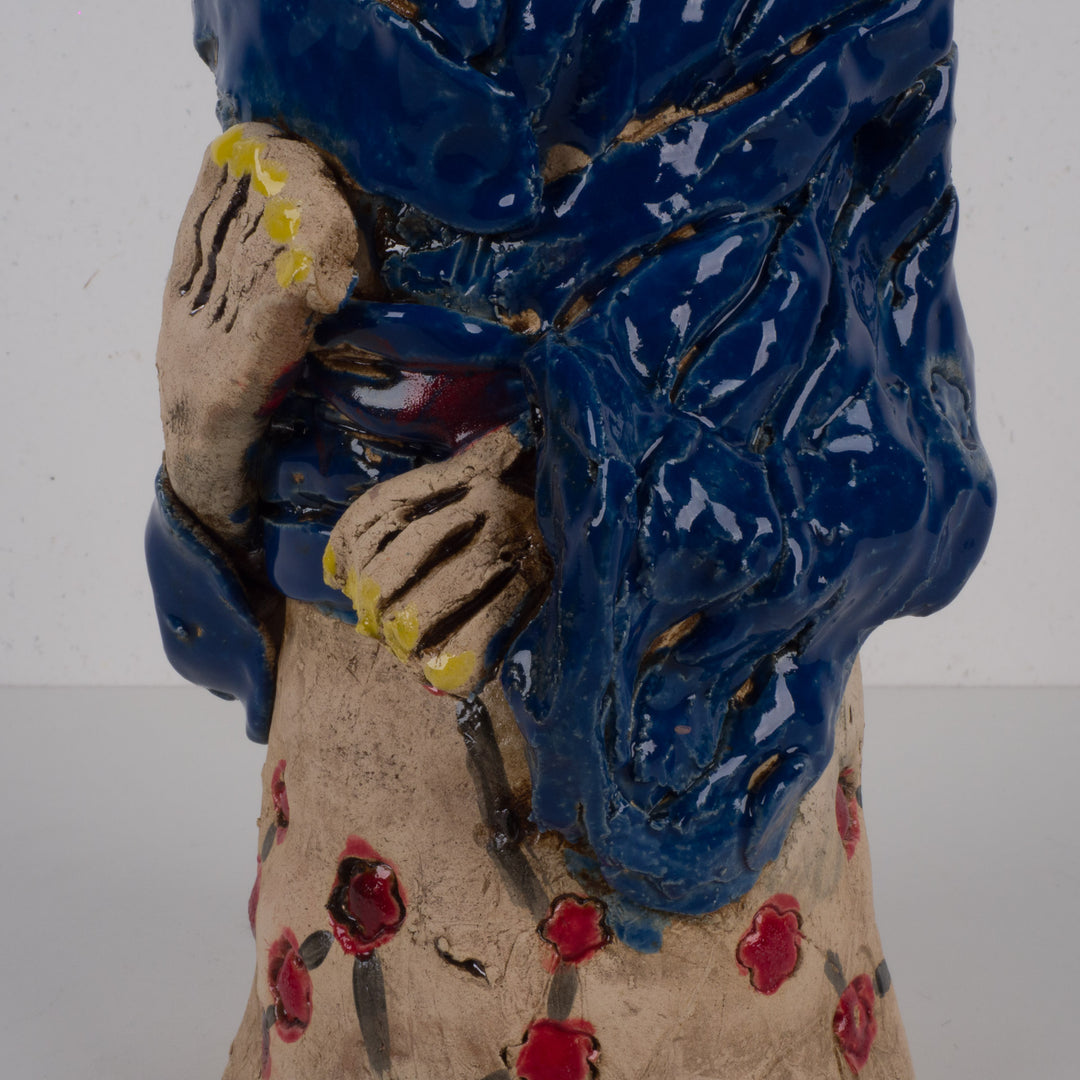Keramisch Beeld Japanse Vrouw / Geisha – 14 x 12 x 32,5 cm