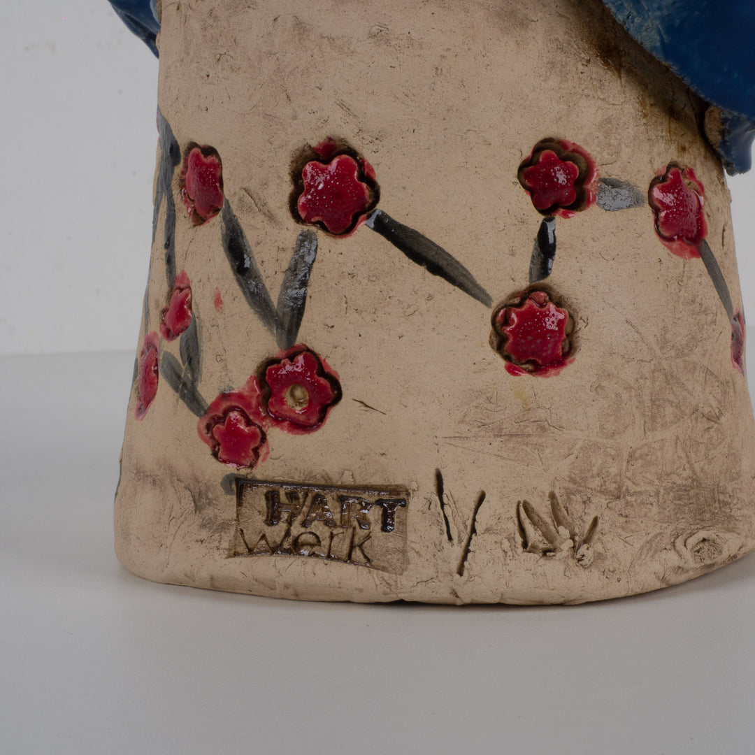 Keramisch Beeld Japanse Vrouw / Geisha – 14 x 12 x 32,5 cm