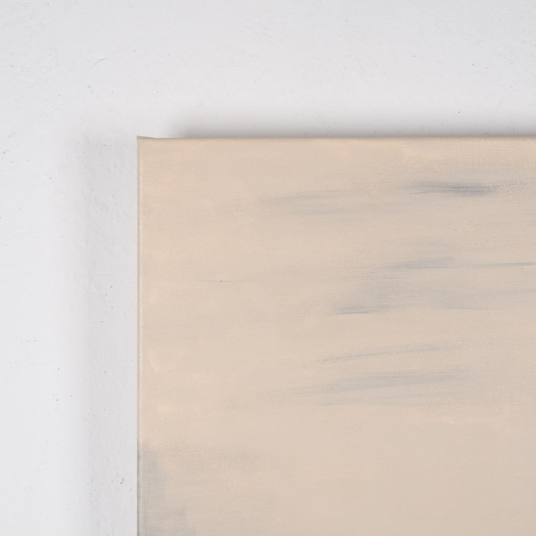 Subtiele verstilling – schilderij van Atelier S - 80x80,5cm