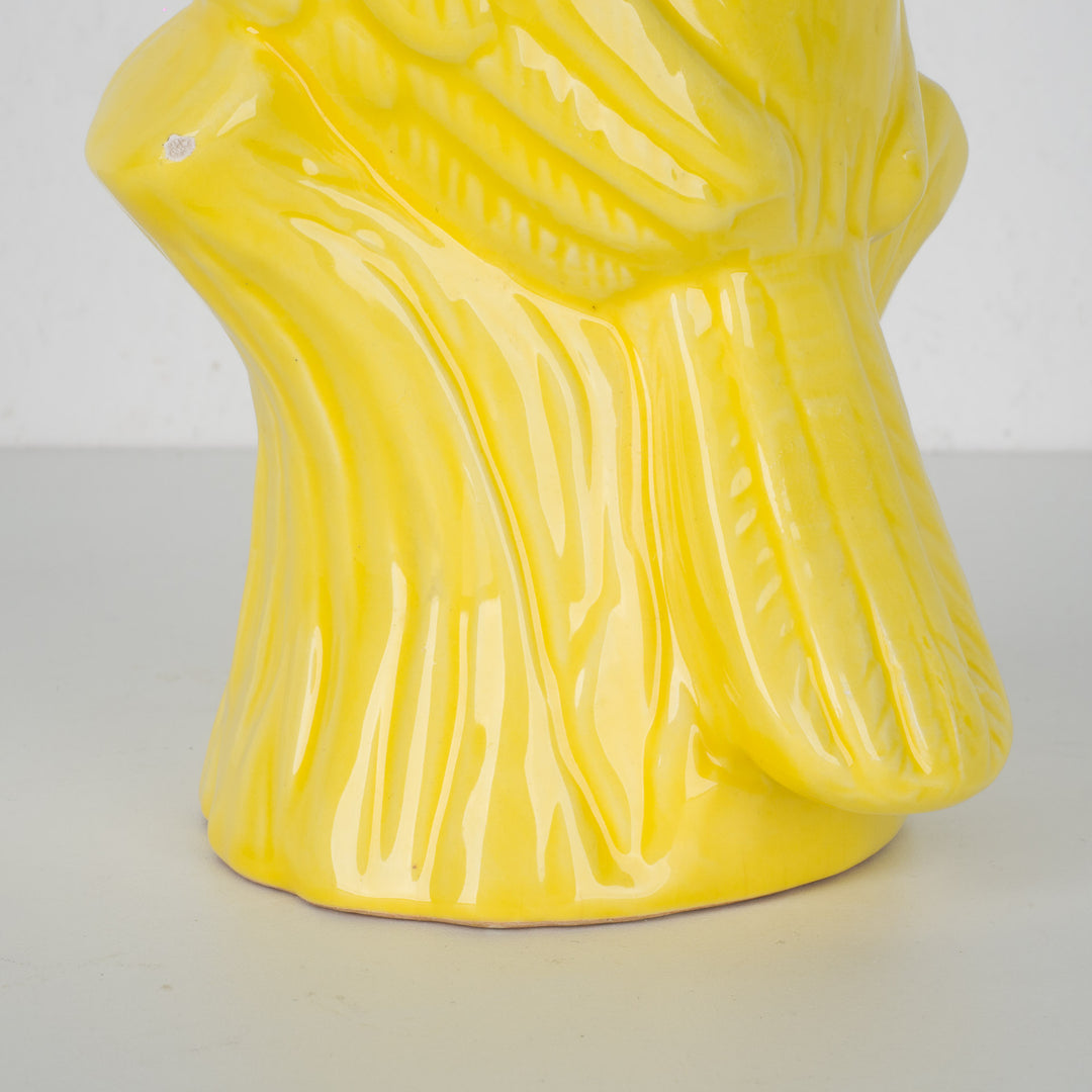 Beautiful yellow toucan – Glazed ceramic