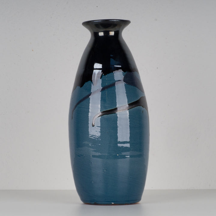 Glazed ceramic vase by Thomas Buxo