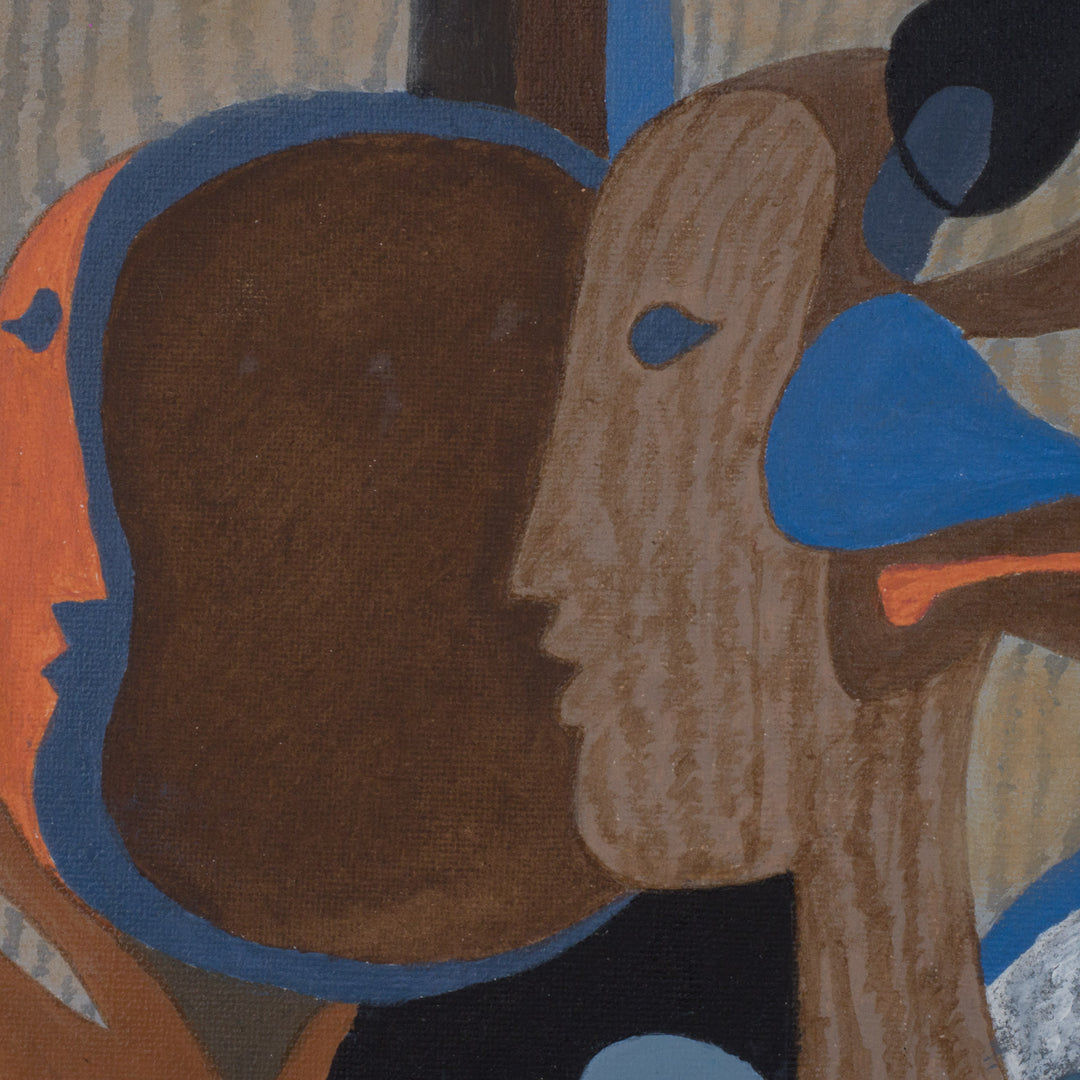 Schilderij 'Dialoog in vorm en kleur' / 40 × 50 cm