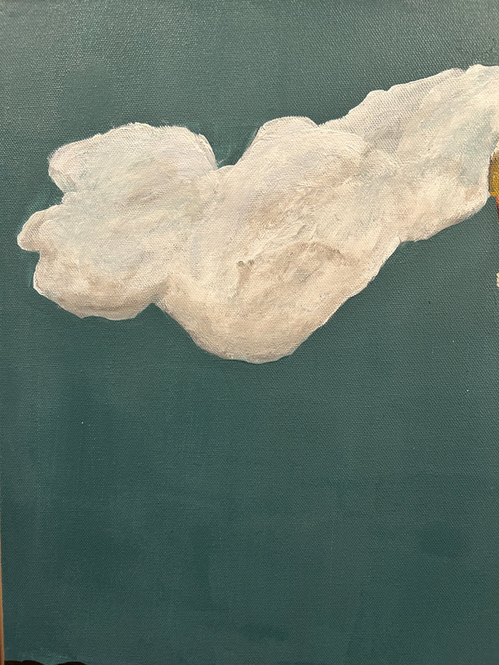 Schilderij "Schilder van Dromen" – 60 × 80 × 4 cm – Atelier S.