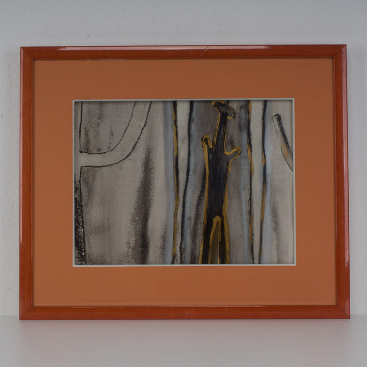 Abstracte mixed media door Francis Gérin