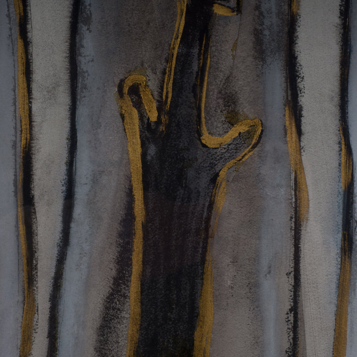 Abstracte mixed media door Francis Gérin