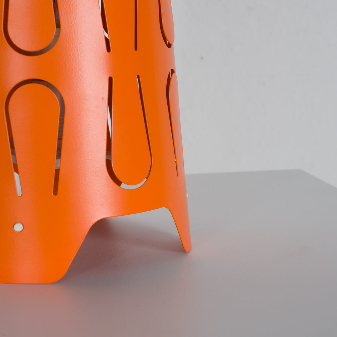 Orange table lamp
