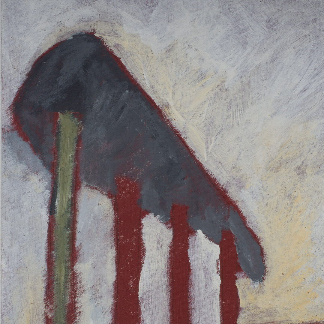 Schilderij 'Verticale Dialoog' door Christine Springuel / 50x40cm