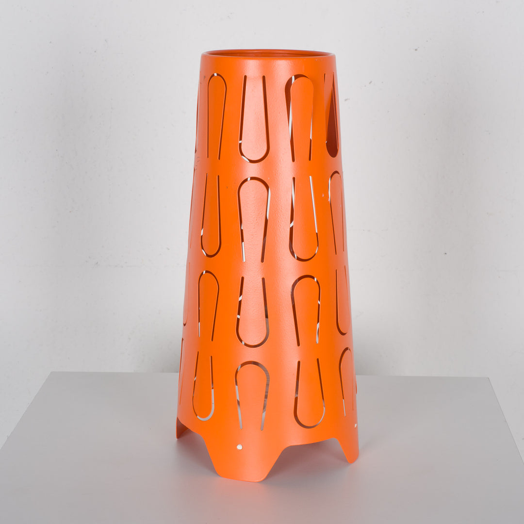 Orange table lamp