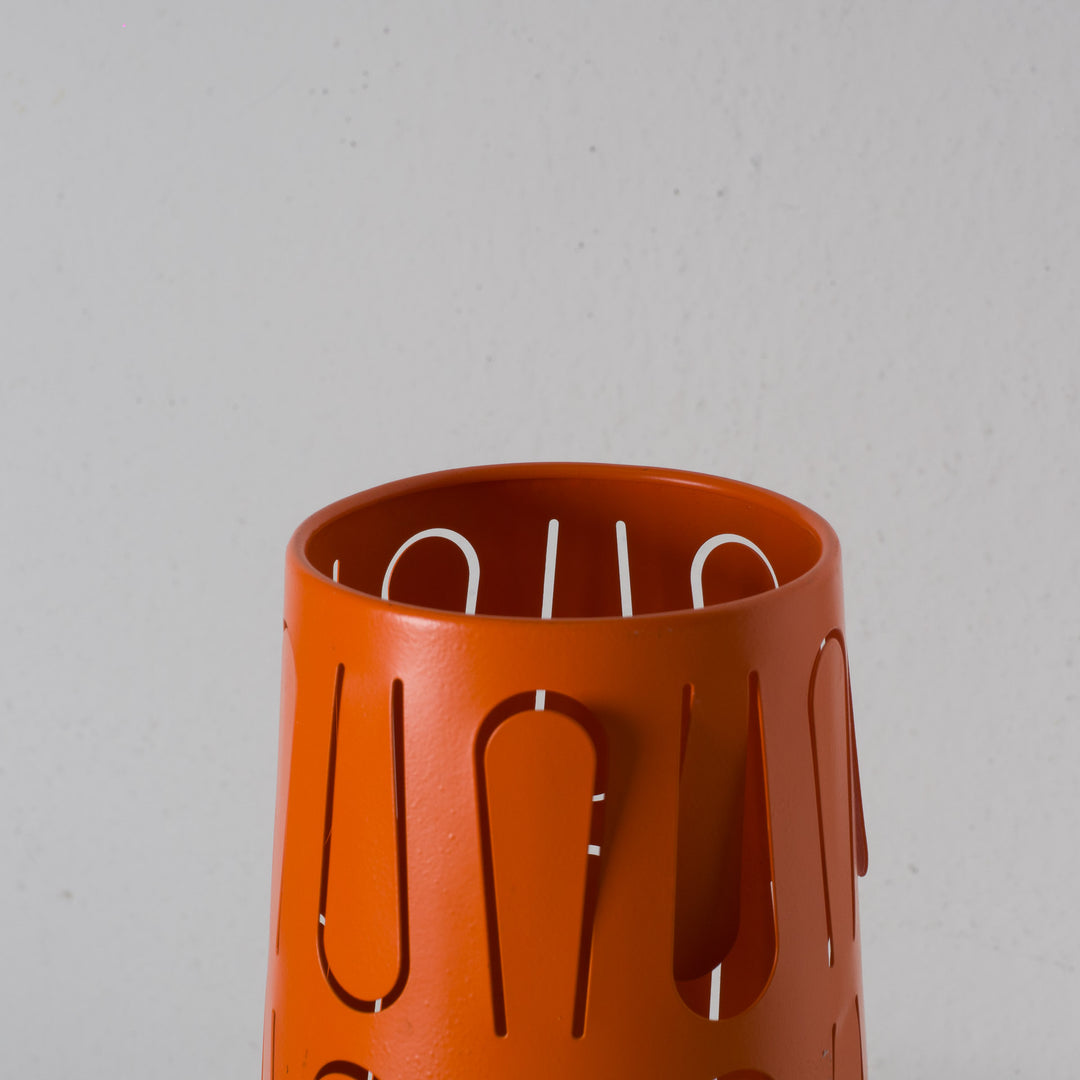 Orange table lamp
