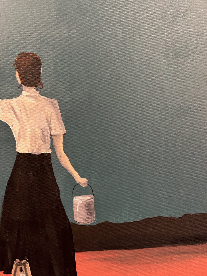 Schilderij "Schilder van Dromen" – 60 × 80 × 4 cm – Atelier S.