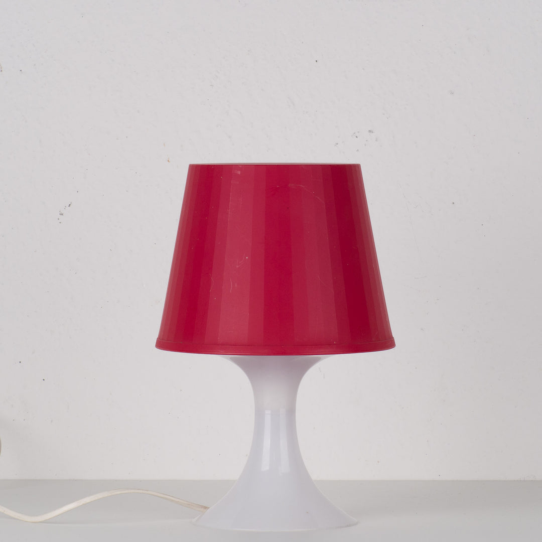 Modern lamp in a red color - made in Hungary