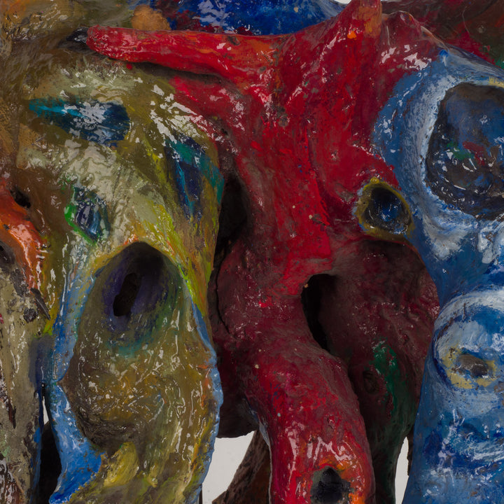 Organic ceramic artwork by Raphaël De Schout