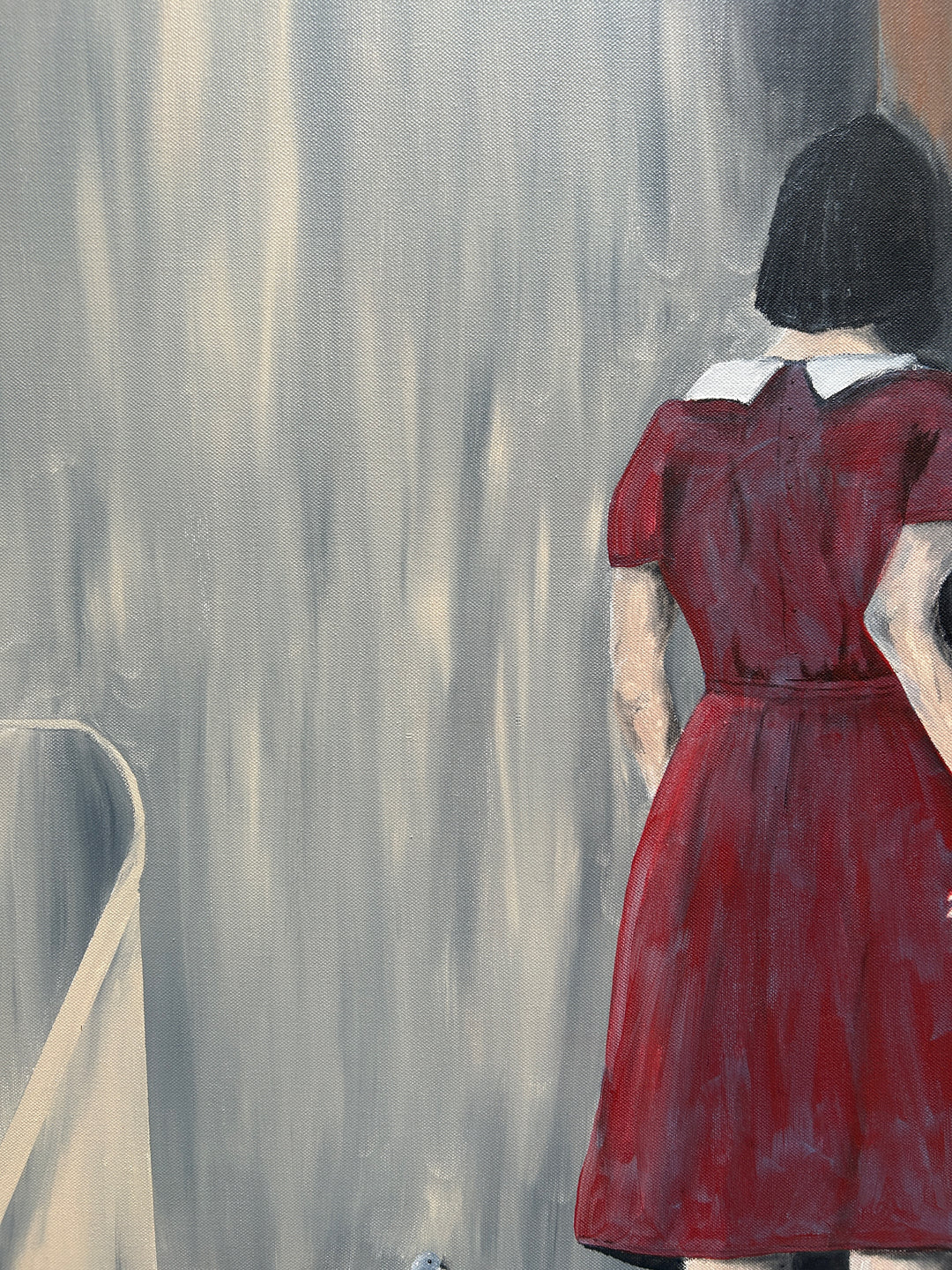 Schilderij "Silent Encounter" – 120 x 100 cm | Atelier S.