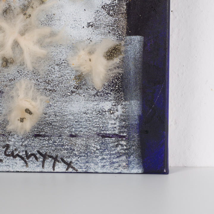 Extraordinary modern painting 'the Seed' by Virginia Romana
