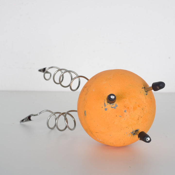 Photo holder in neon orange