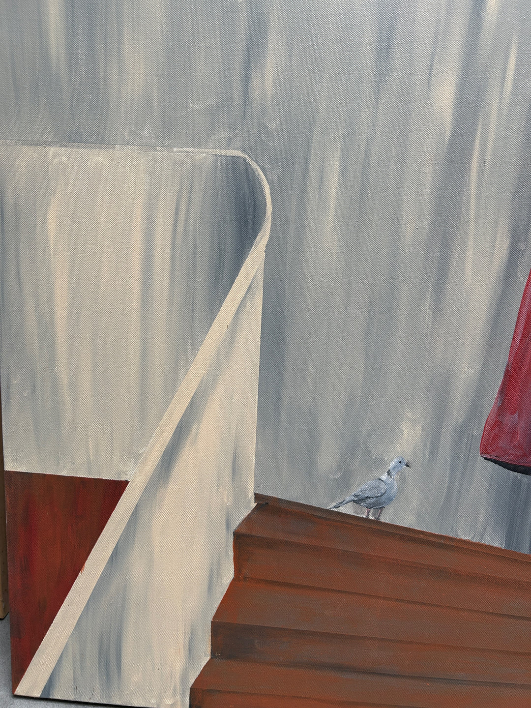 Schilderij "Silent Encounter" – 120 x 100 cm | Atelier S.