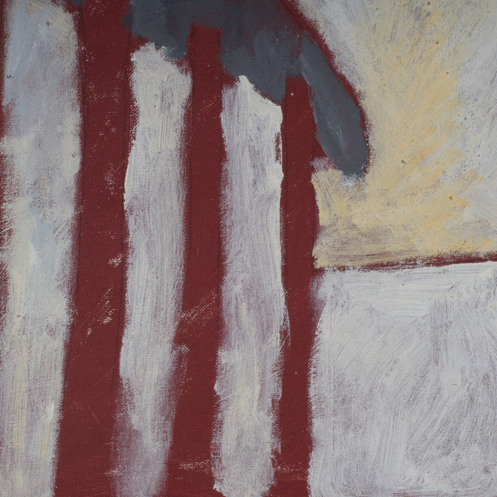 Schilderij 'Verticale Dialoog' door Christine Springuel / 50x40cm