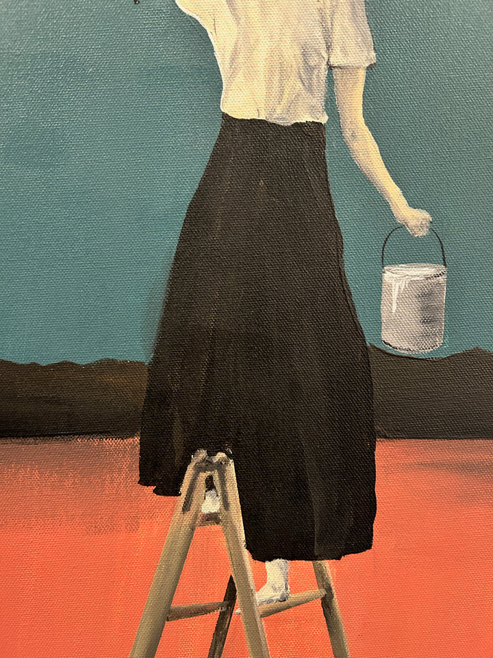 Schilderij "Schilder van Dromen" – 60 × 80 × 4 cm – Atelier S.