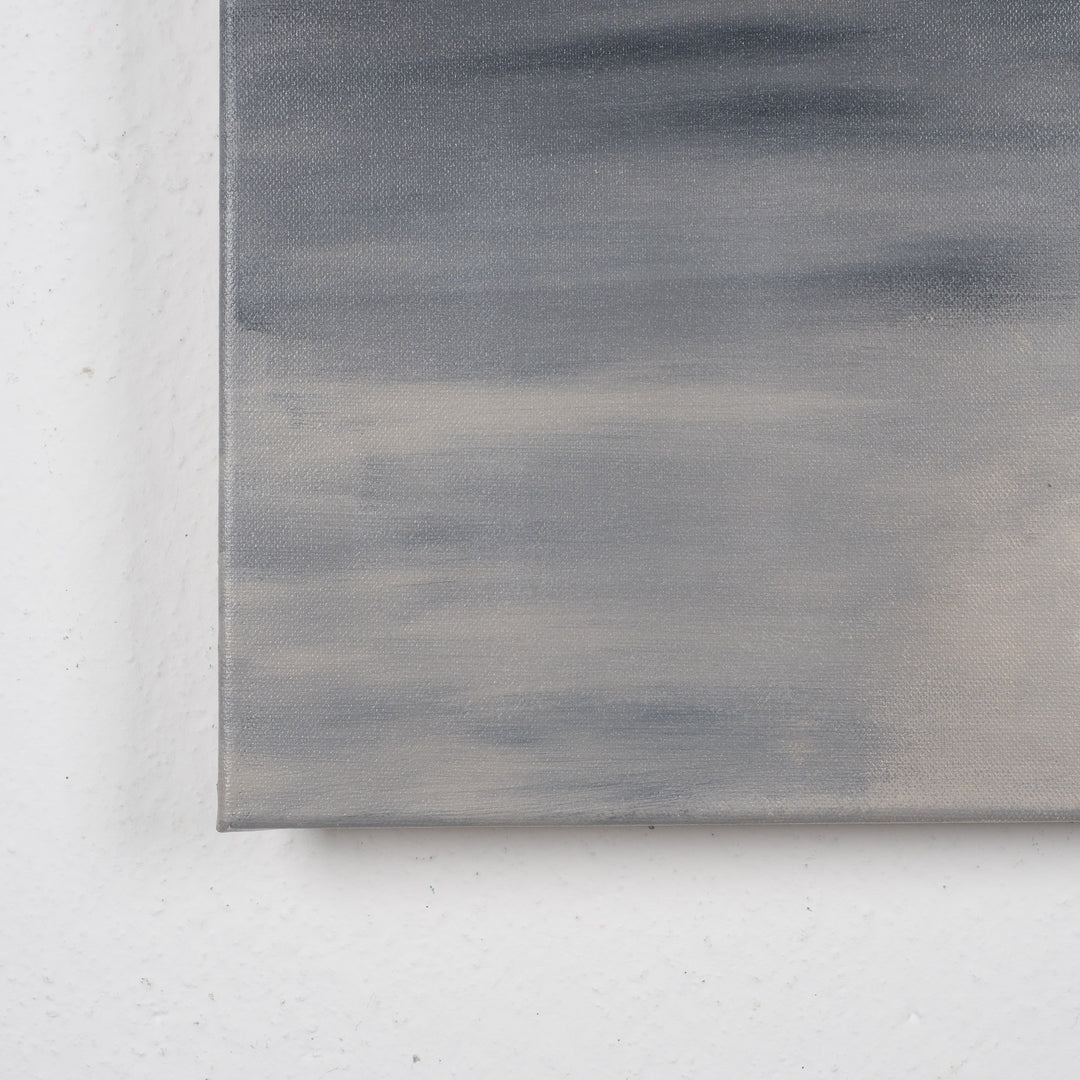 Subtiele verstilling – schilderij van Atelier S - 80x80,5cm