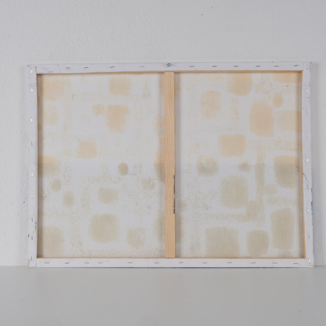 Hedendaags abstract kleurrijk schilderij – 50 x 70 x 1,5 cm