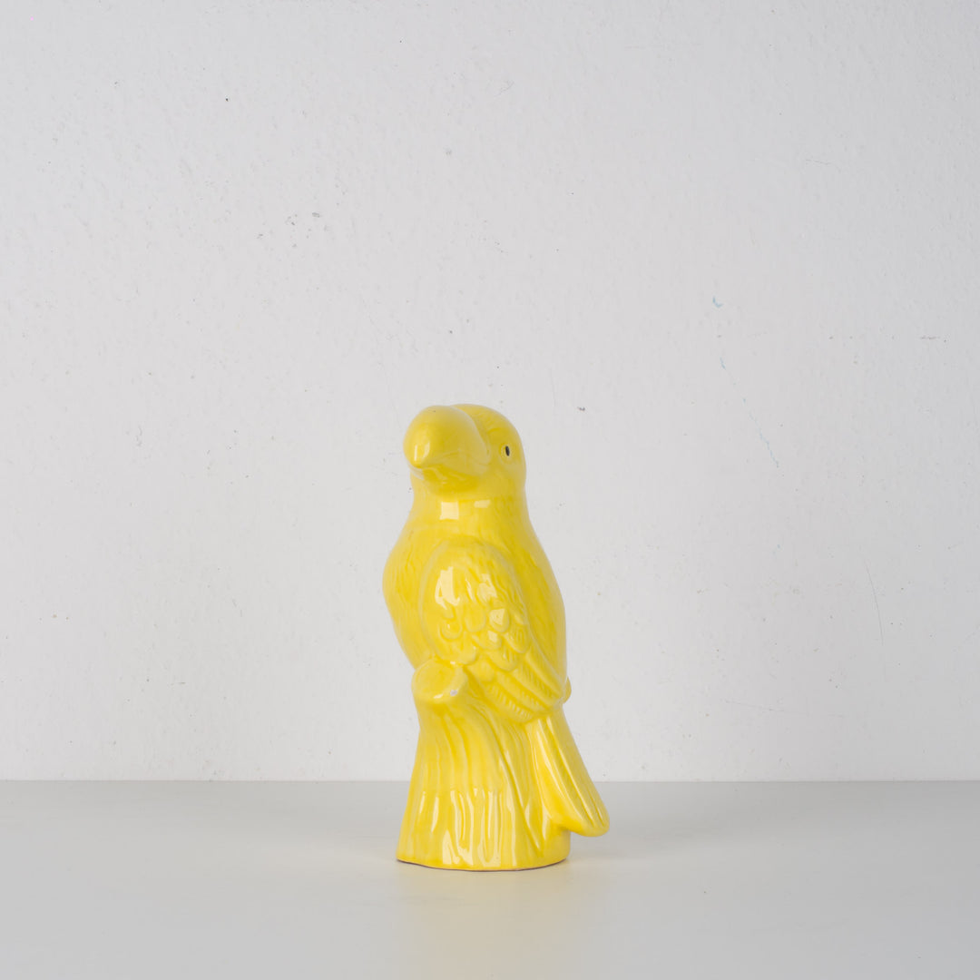 Beautiful yellow toucan – Glazed ceramic