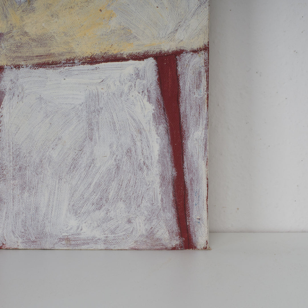 Schilderij 'Verticale Dialoog' door Christine Springuel / 50x40cm