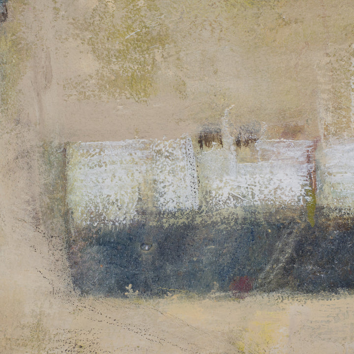 Modern Abstract Schilderij op Hout – 73 x 107 x 4 cm