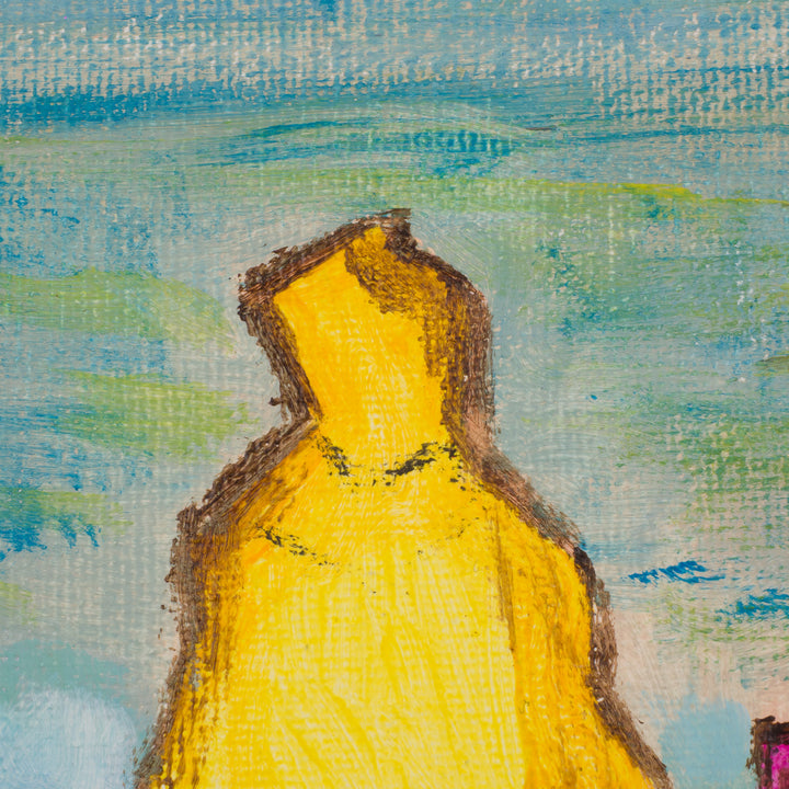 Schilderijtje Samen onderweg door JP Terryn