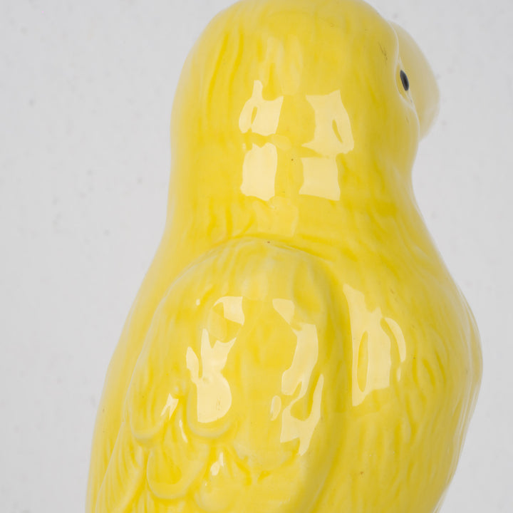 Beautiful yellow toucan – Glazed ceramic