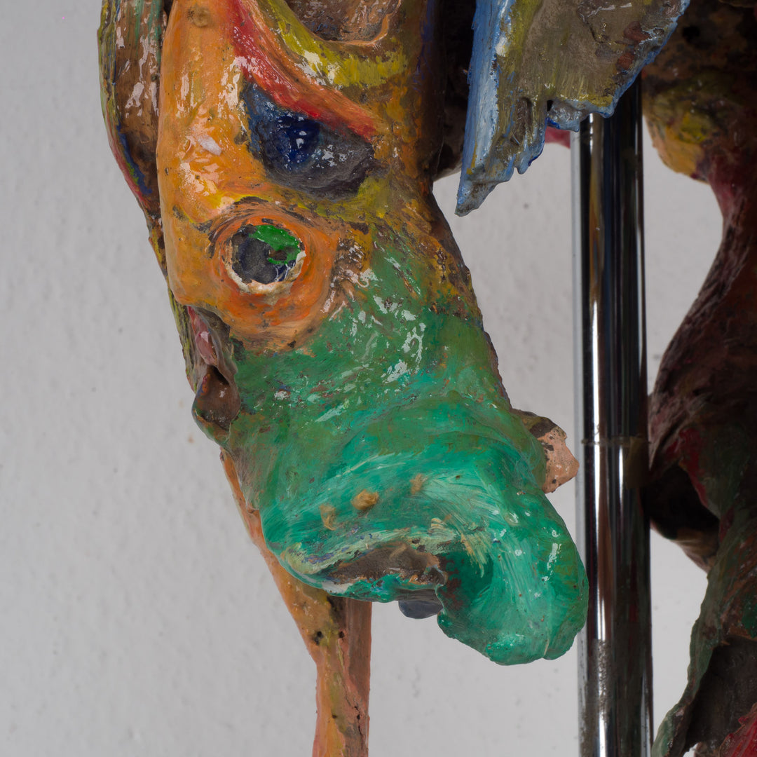 Organic ceramic artwork by Raphaël De Schout