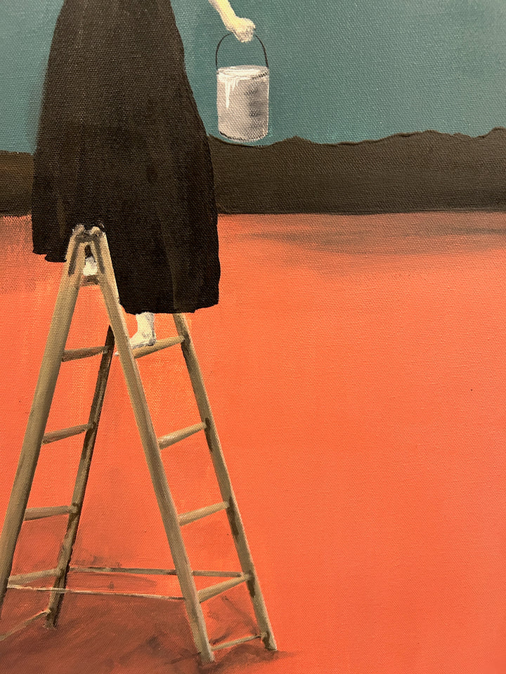 Schilderij "Schilder van Dromen" – 60 × 80 × 4 cm – Atelier S.