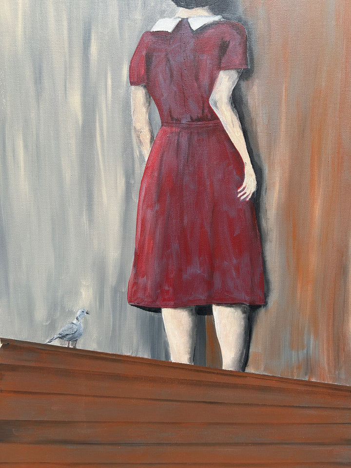 Schilderij "Silent Encounter" – 120 x 100 cm | Atelier S.