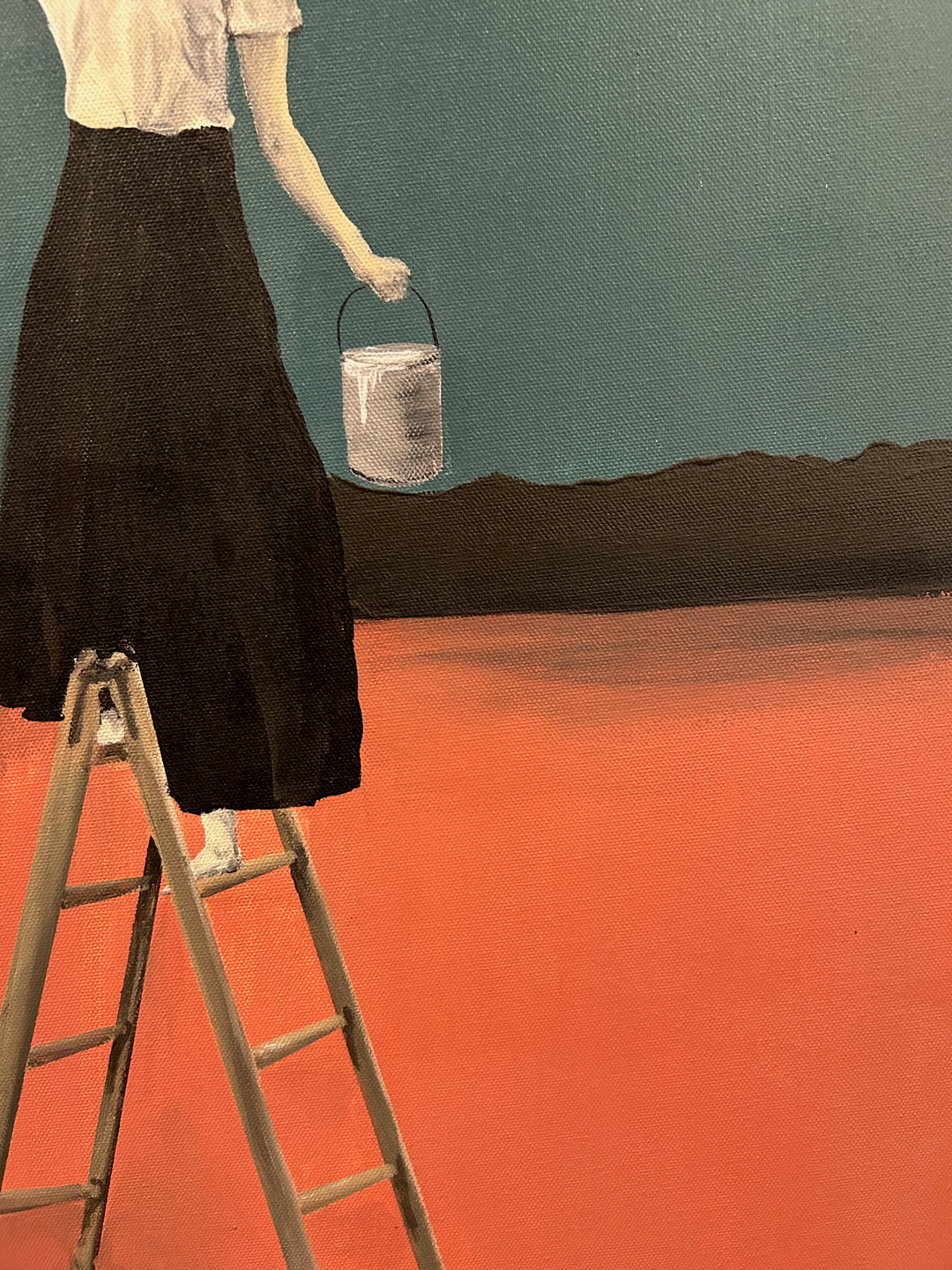 Schilderij "Schilder van Dromen" – 60 × 80 × 4 cm – Atelier S.