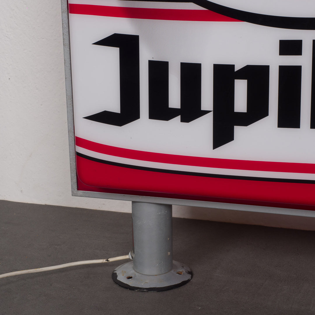 Facade neon sign for Jupiler beer