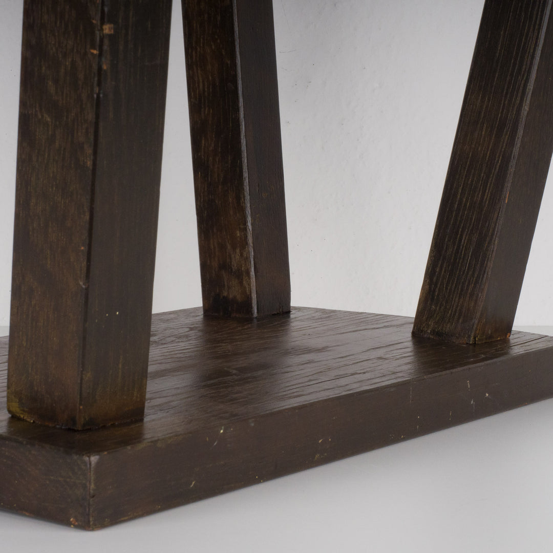 Wooden stool