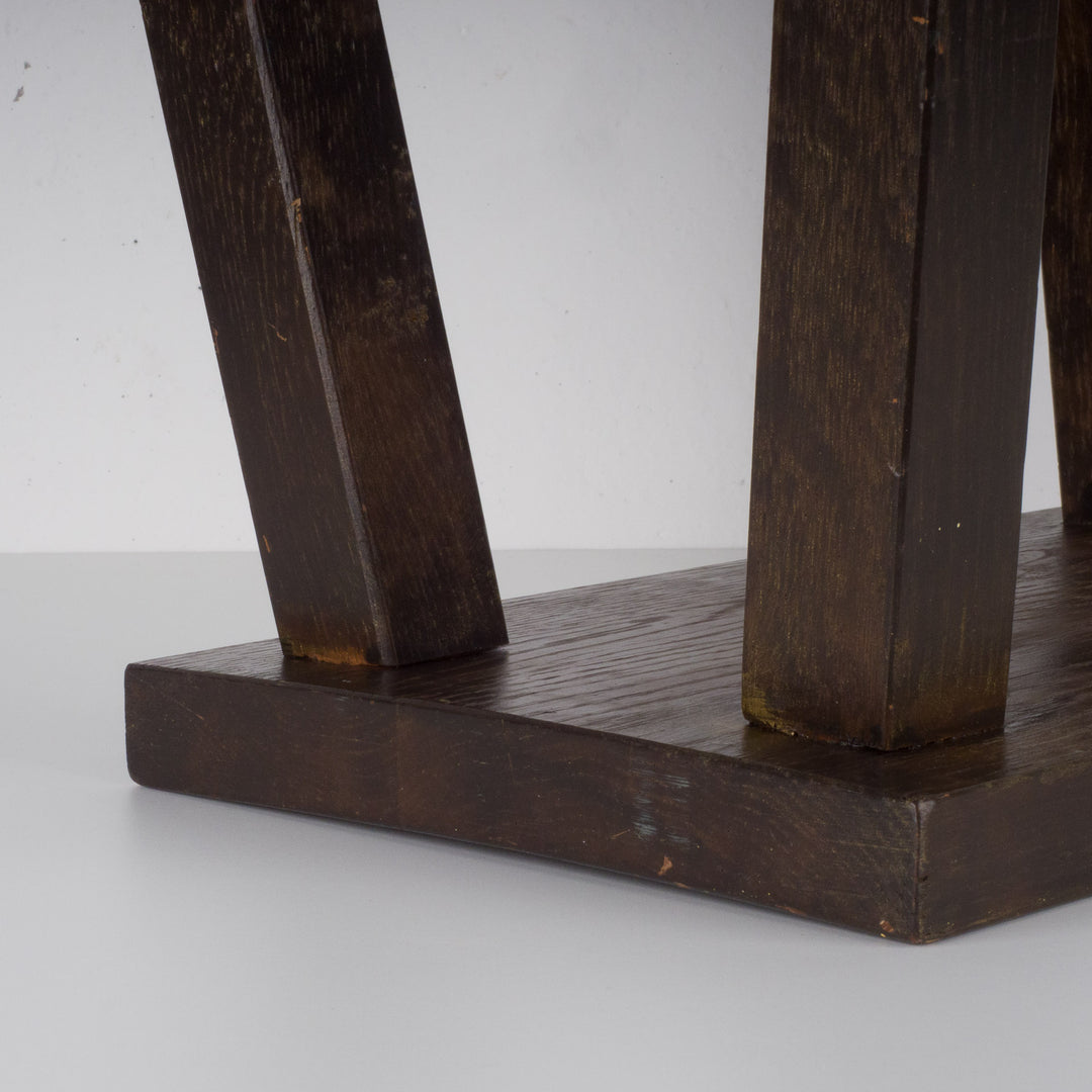 Wooden stool