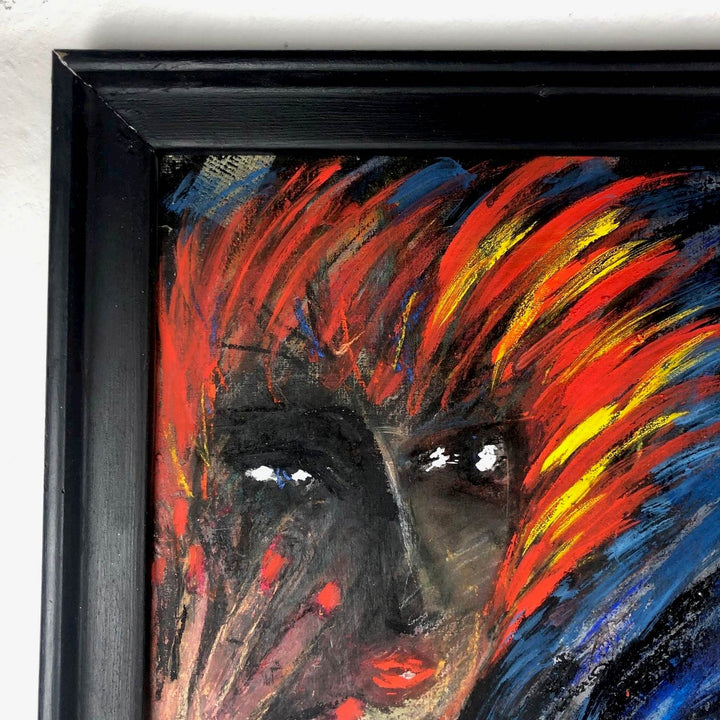 Large colorful painting characters