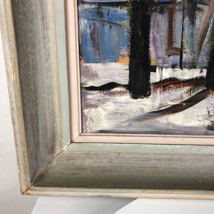 Expressionist painting by Constant Lambrecht