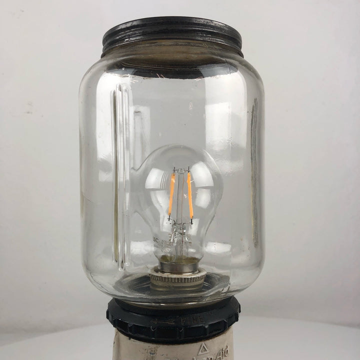 Vintage lamp van een koffiemolen van Kitchen Aid - De Tuin Der Kunsten