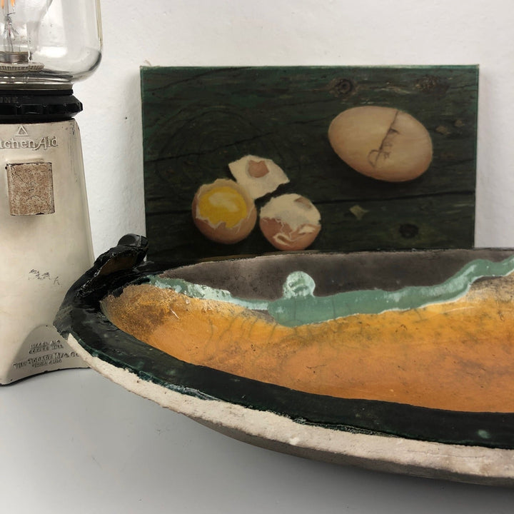 Vintage lamp van een koffiemolen van Kitchen Aid - De Tuin Der Kunsten
